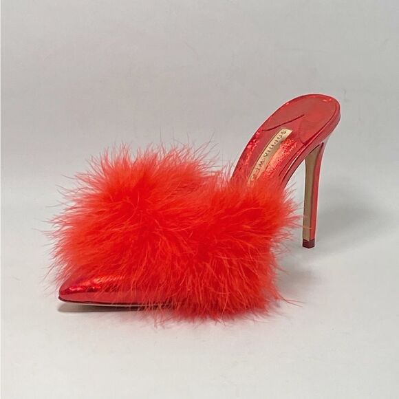 Sophia Webster Delicia Marabou Mules size 38 - Picture 8 of 12